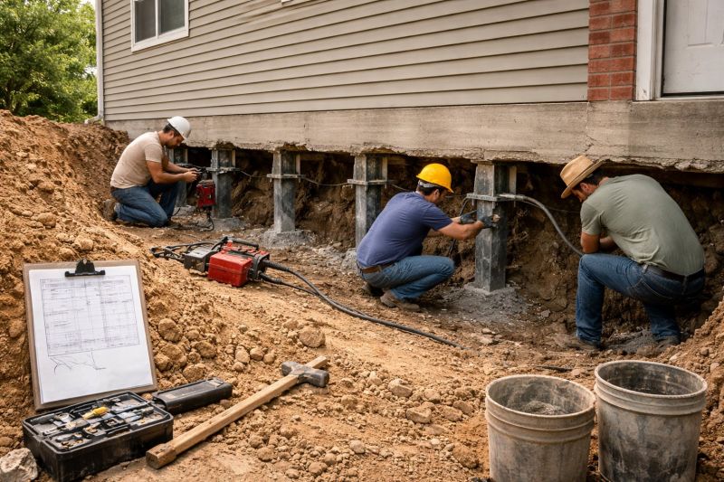 Top Concrete Foundation Repair Companies in Mokena, IL